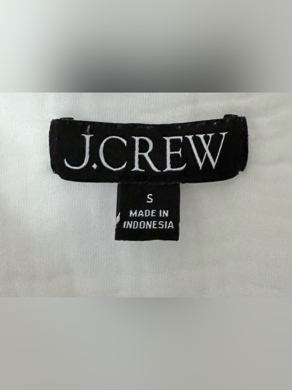 J. Crew White Cotton Gauze Popover - Picture 5 of 9